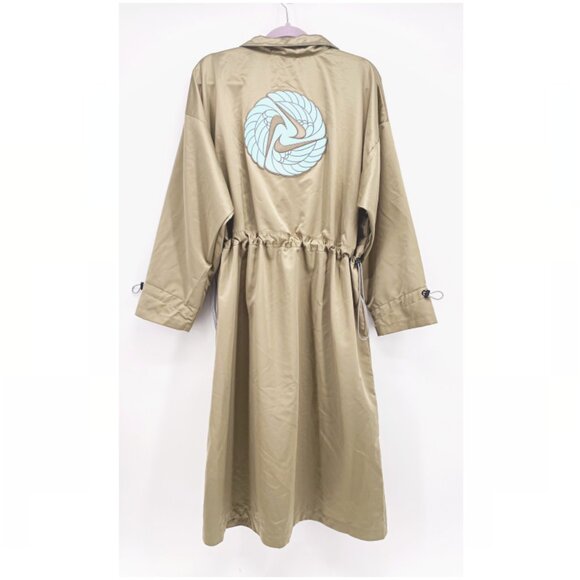 Nike Sportswear Icon Clash Satin Long Jacket - Picture 7 of 14